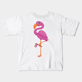 Lesbian Flamingo Kids T-Shirt